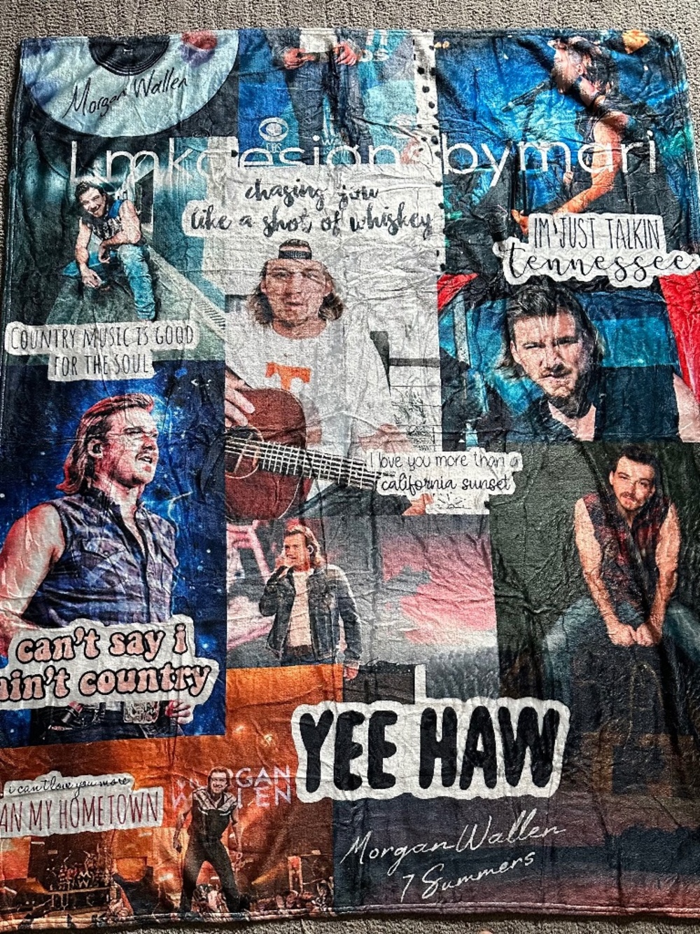 Morgan Wallen Blanket